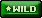 shiny badge that says 'wild';